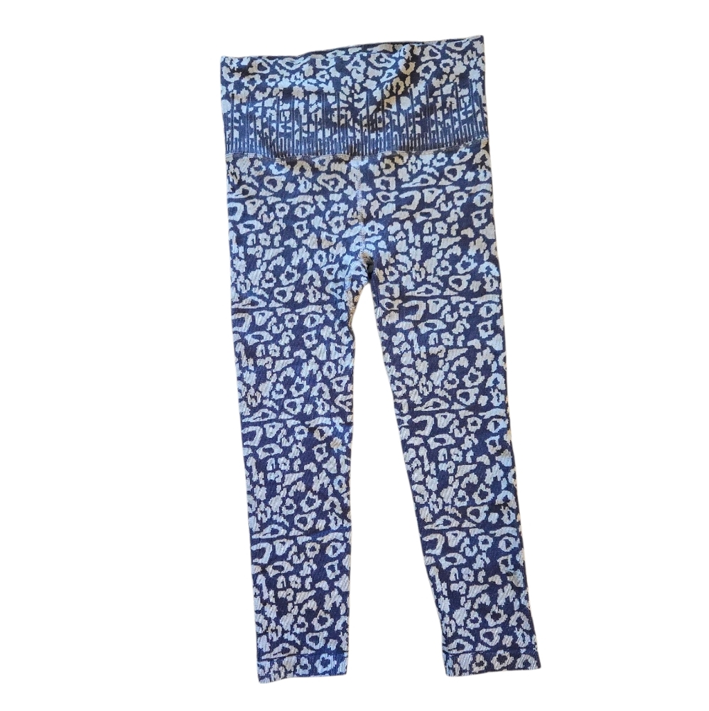 NWOT Free People Movement X The CLASS Leopard Print Cropped Leggings
